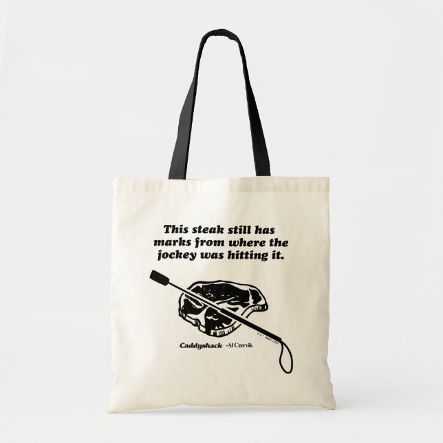 Tote Bag Caddyshack | Ce Steak A Encore Des Marques (Devant)