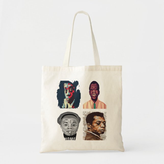 Tote Bag Cadeau Anniversaire James Baldwin Cadeaux Pour Le  (Devant)