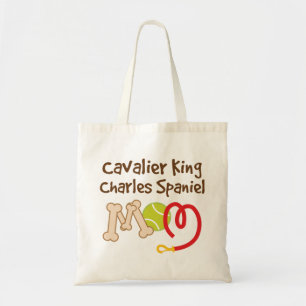 Tote Bag Cadeau cavalier de maman de race de chien