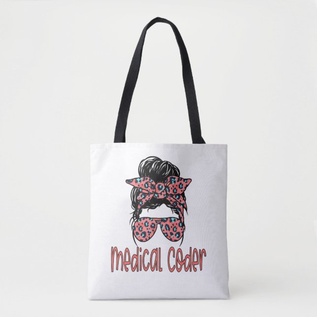 Tote Bag Cadeau Coder Médicale (Devant)