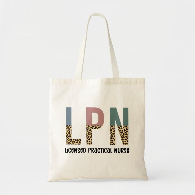 Tote Bag Cadeau d'admission à l'infirmière pratique autoris (Devant)