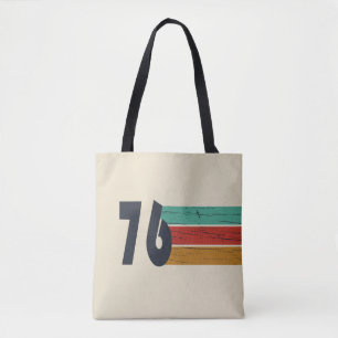 Tote Bag Cadeau d'anniversaire 50 ans millésime 1976