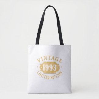 Tote Bag Cadeau d'anniversaire Best Limited pour les années