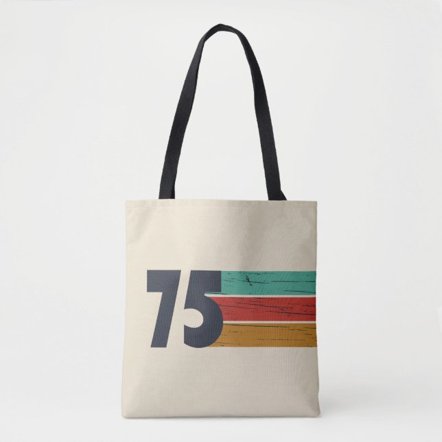 Tote Bag Cadeau d'anniversaire de 1975 (Devant)