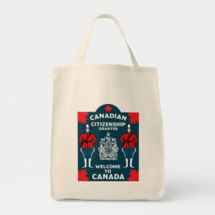 Tote Bag Cadeau de célébration de la citoyenneté canadienne