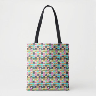 Tote Bag Cadeau de chat Cute Kawaii Motif