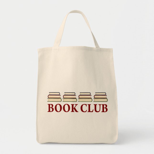 Tote Bag Cadeau de club de lecture pour des lecteurs (Devant)