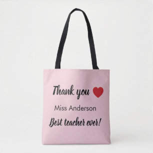 Tote Bag Cadeau de fin d'année pour remercier les enseignan