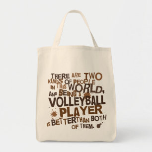 Tote Bag Cadeau de joueur de volleyball