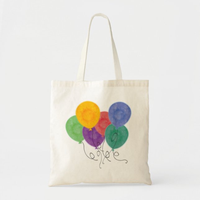 Tote Bag Cadeau de la fête des ballons (Devant)