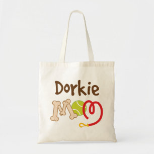 Tote Bag Cadeau de maman de race de chien de Dorkie