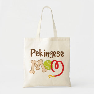 Tote Bag Cadeau de maman de race de chien de Pekingese