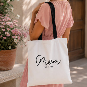 Tote Bag Cadeau de Maman Établie Nouvelle Maman