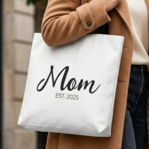 Tote Bag Cadeau de Maman Établie Nouvelle Maman