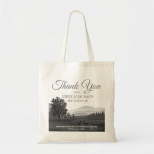 Tote Bag Cadeau de mariage de destination montagne