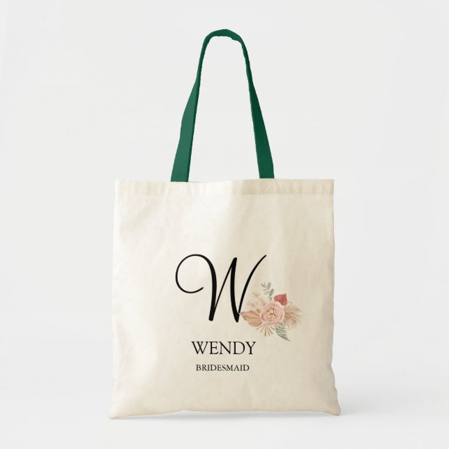Tote Bag Cadeau de mariage personnalisé (Devant)