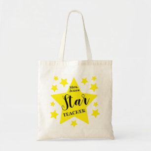 Tote Bag cadeau de noël à l'enseignant vedette de la marine