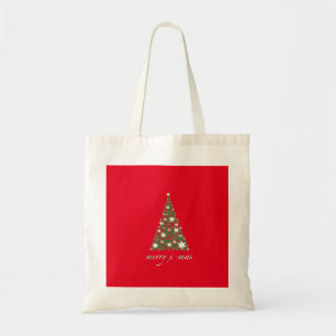Tote Bag Cadeau de Noël d'arbre de Santa décoratif personna