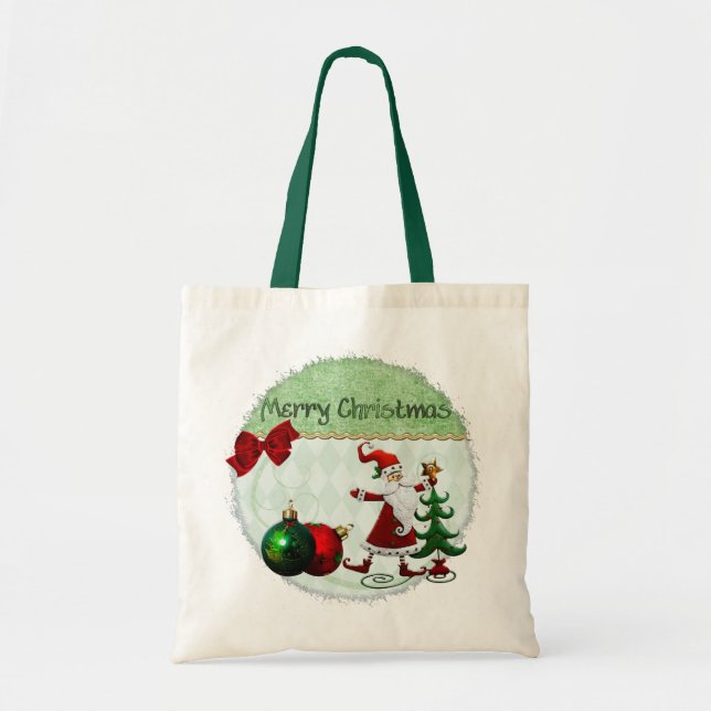 Tote Bag CADEAU DE Noël Whimsey classique (Devant)