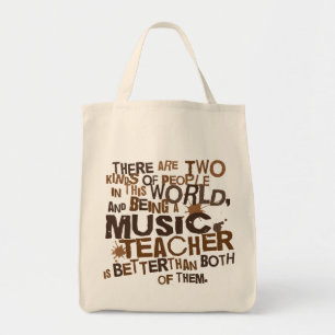 Tote Bag Cadeau de professeur de musique