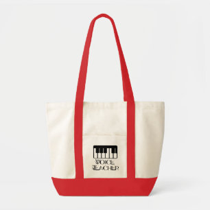 Tote Bag Cadeau de professeur de musique de voix