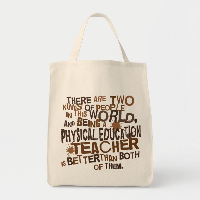 Tote Bag Cadeau de professeur d'éducation physique (Devant)