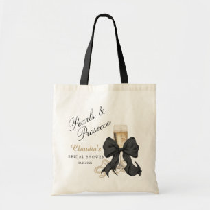 Tote Bag Cadeau de Réception de Mariage Élégantes Perles &