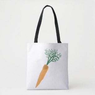 Tote Bag Cadeau de récolte de carotte de jardin d'orange fr
