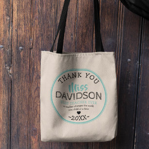 Tote Bag Cadeau de remerciement pour l'enseignant