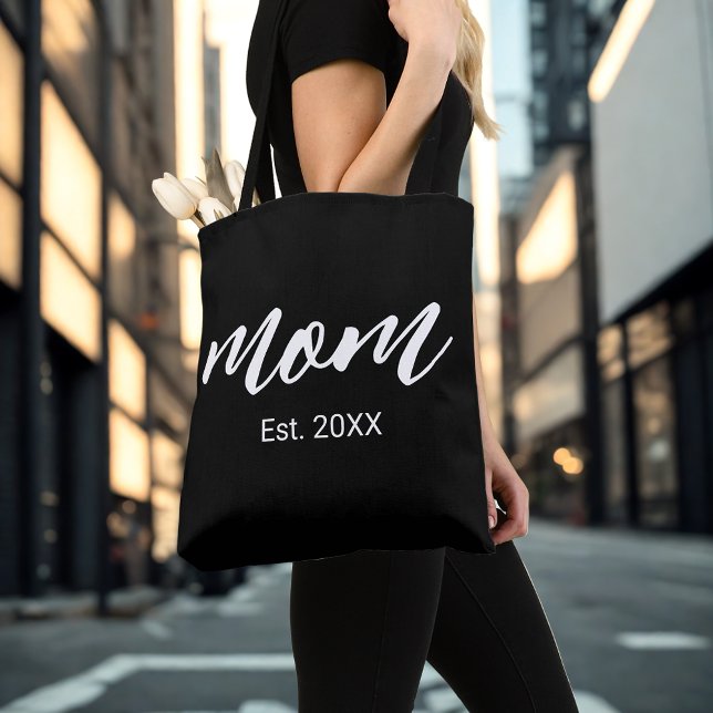 Tote Bag Cadeau de script de maman établie (Créateur téléchargé)