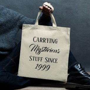 Tote Bag Cadeau de style Vintage de script personnalisable