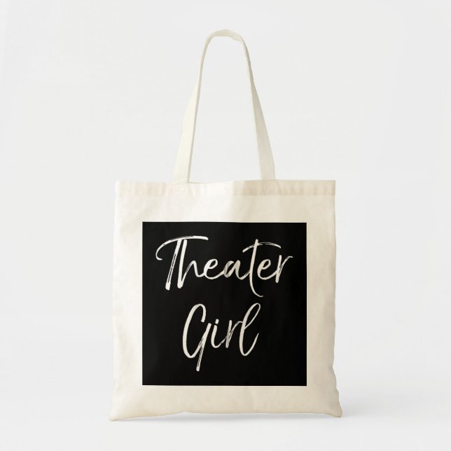 Tote Bag Cadeau de Théâtre mignon pour femmes Amateurs de B (Devant)