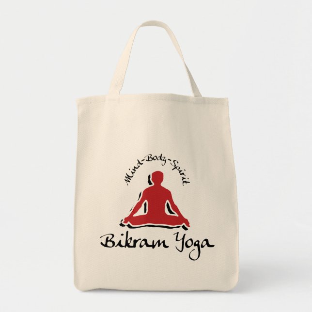 Tote Bag Cadeau de yoga de Bikram (Devant)