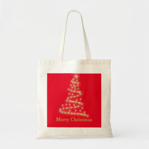 Tote Bag Cadeau décoratif personnalisé Arbre de Noël