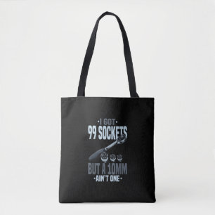 Tote Bag Cadeau drôle de mécanicien pour un mécanicien auto