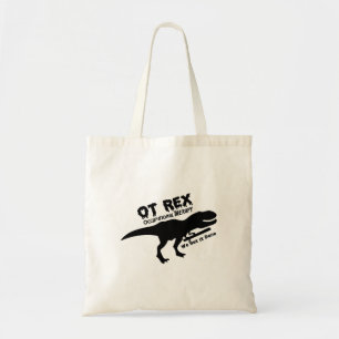 Tote Bag Cadeau drôle d'ergothérapie de T-Rex pour OT