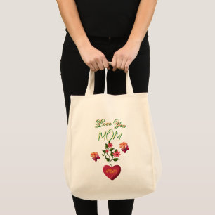 Tote Bag Cadeau floral personnalisé et sur mesure pour la f