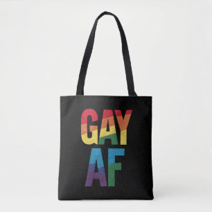 Tote Bag Cadeau gay AF Fierté LGBT Fierté Mois de la fierté