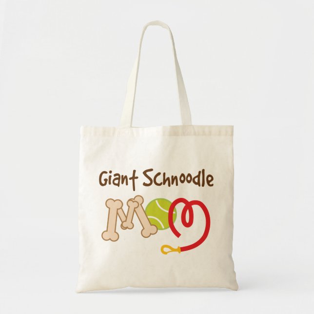 Tote Bag Cadeau géant de maman de race de chien de (Devant)