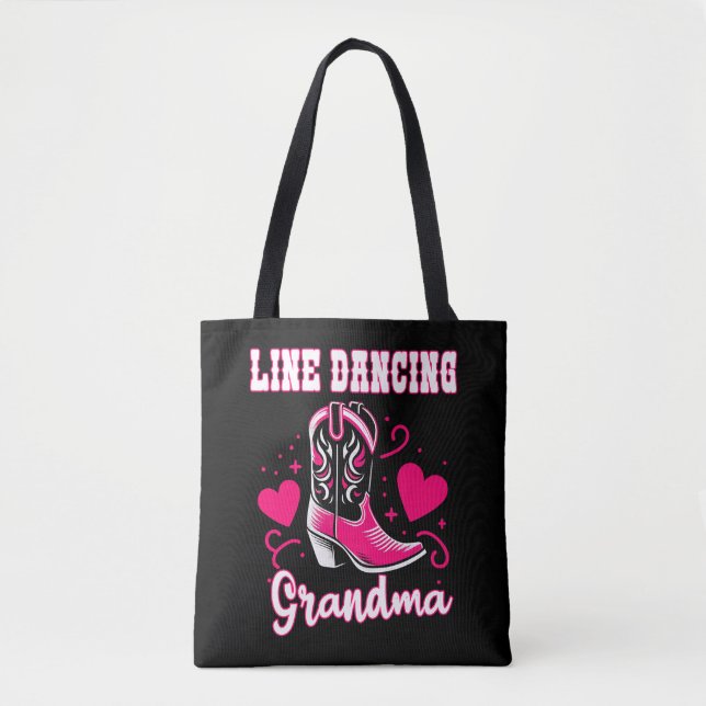 Tote Bag Cadeau Grandma de danse (Devant)