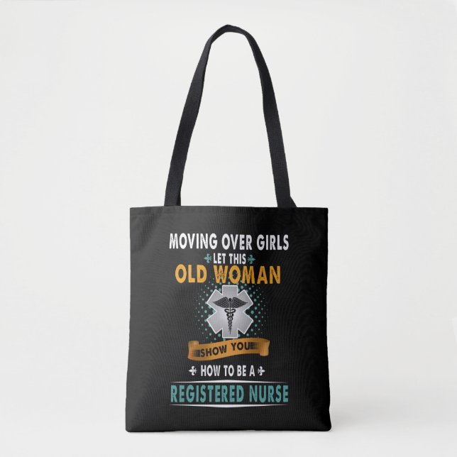 Tote Bag Cadeau infirmière | Comment être une infirmière au (Devant)