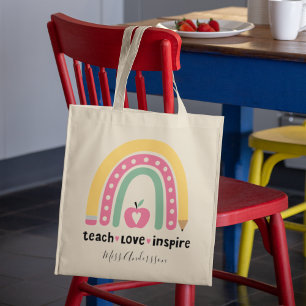 Tote Bag Cadeau personnalisé pour enseignant Enseigner Amou