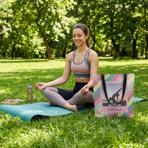Tote Bag Cadeau personnalisé pour femme professeur de yoga