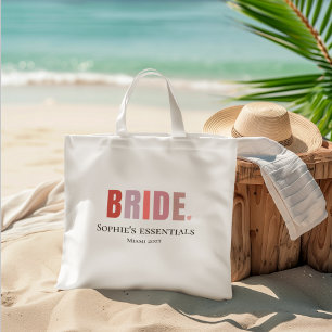Tote Bag Cadeau Personnalisé pour la Mariée avant le Mariag