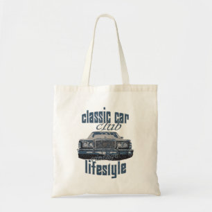 Tote Bag cadeau pour club de voiture classique vintage amat