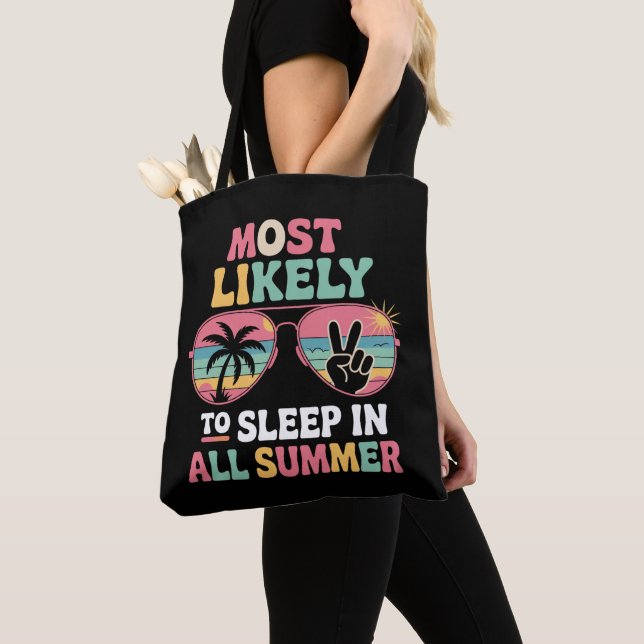 Tote Bag Cadeau pour l'enseignant le plus susceptible de do (De près)