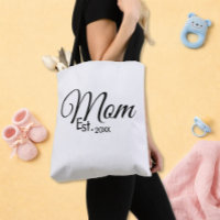 Cadeau pour nouvelle maman établie avec écriture n