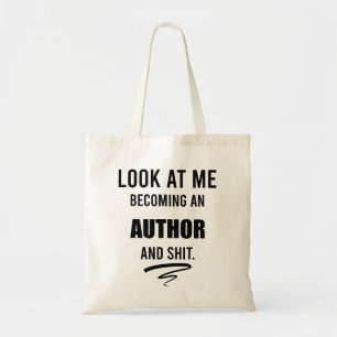 Tote Bag Cadeau Pour Un Nouveau Auteur Amusant Auteur Diplô