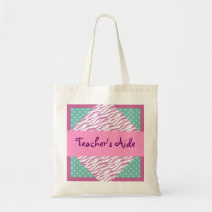 Tote Bag Cadeau réglé de motif de diamant de l'AIDE du