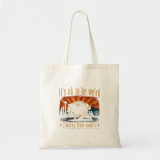 Tote Bag Cadeau Rétro D'animal Étrange De Jimothy De Seattl